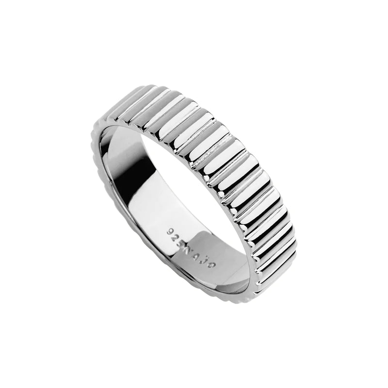 Raya Narrow Silver Ring
