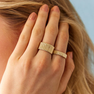 Raya Yellow Gold Wide Band