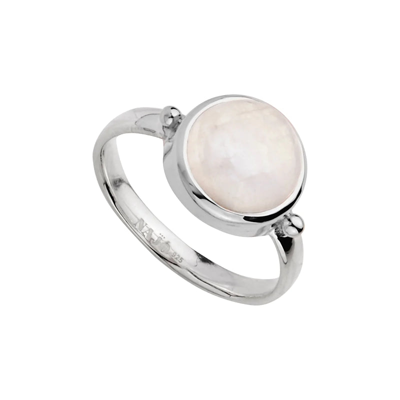 Garland Moonstone Silver Ring