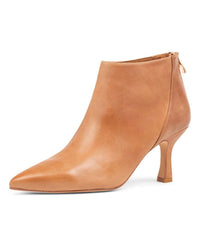 Lara Tan Leather Boot