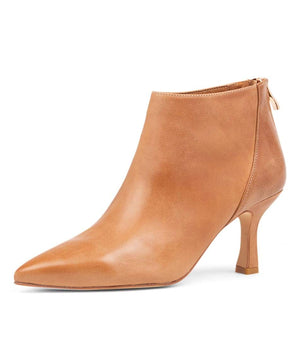 Lara Tan Leather Boot