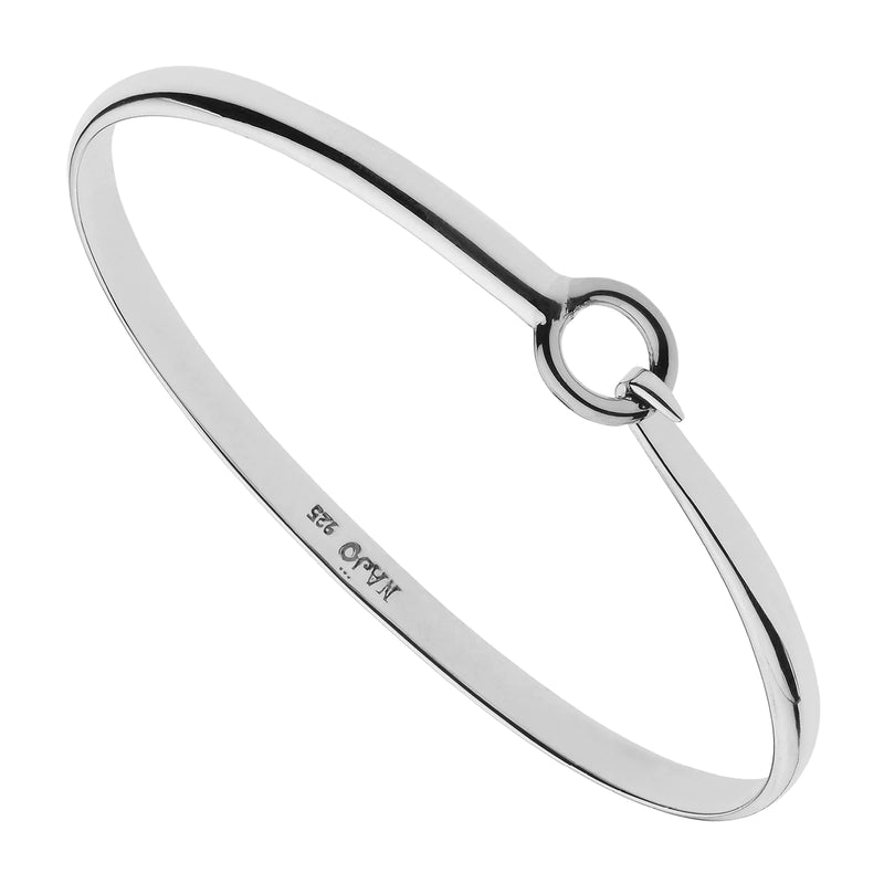 Oh Honey Silver Bangle