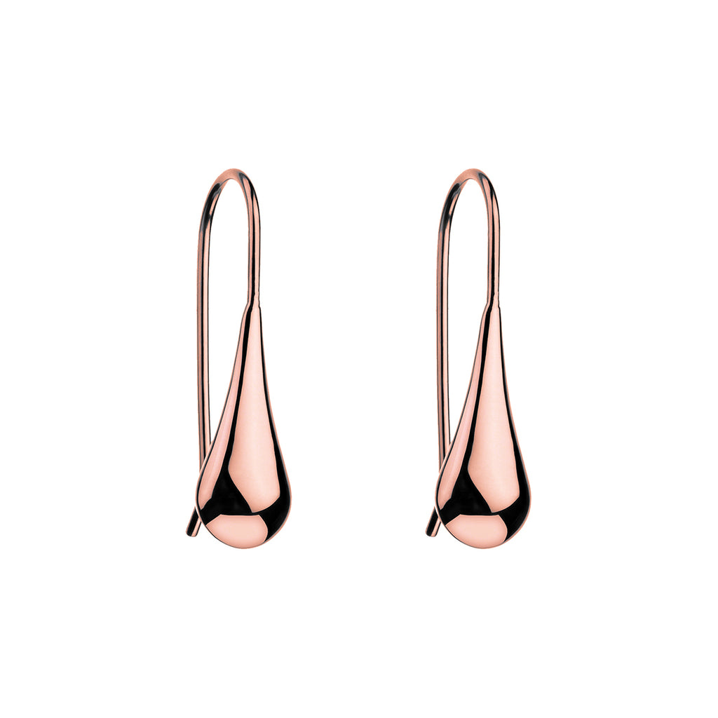 My silent tears rose gold earring
