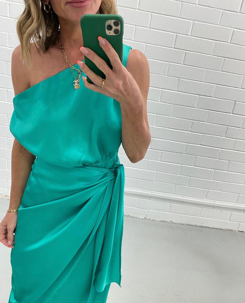 Aria Aqua Dress