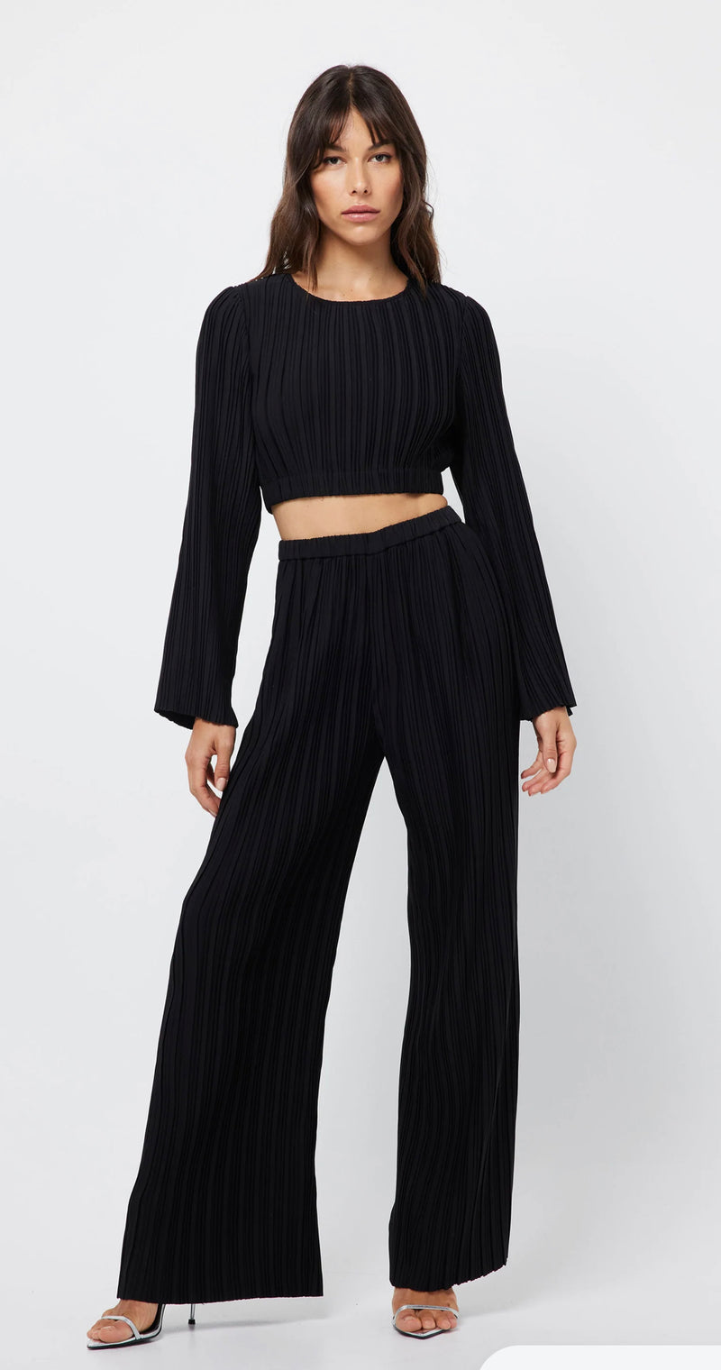 The Low Rider Black Crop Top
