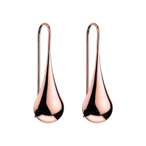 Weeping woman rose gold earring