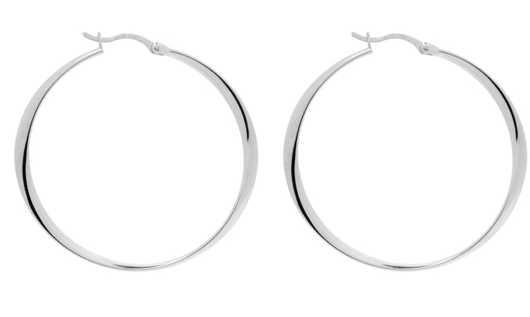 Vespa hoop Earring Silver
