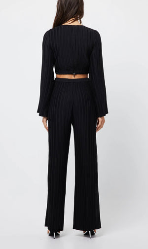 The Low Rider Black Crop Top