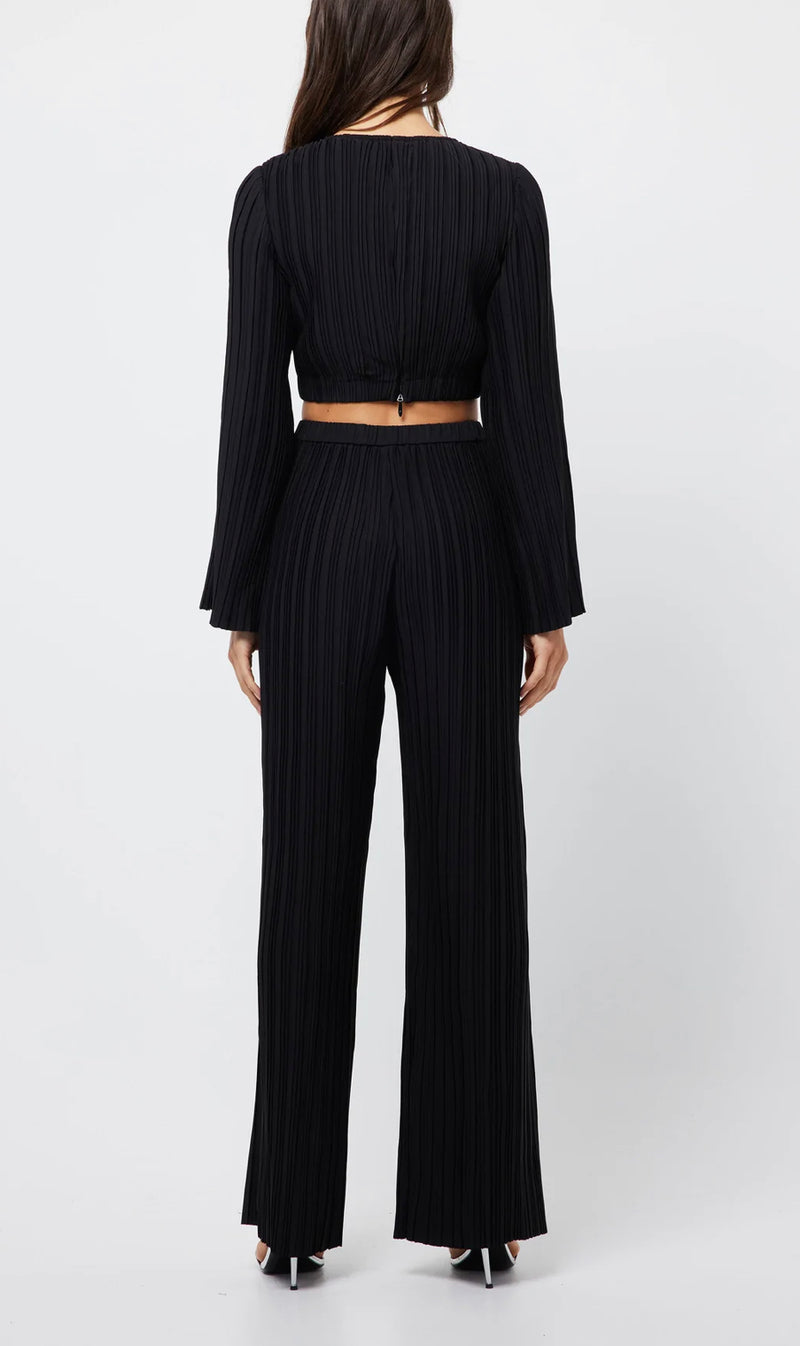 The Low Rider Black Crop Top