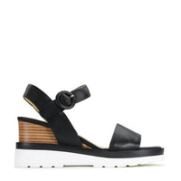 Jadon Leather Black Sandals