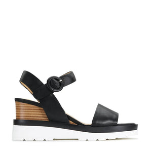 Jadon Leather Black Sandals