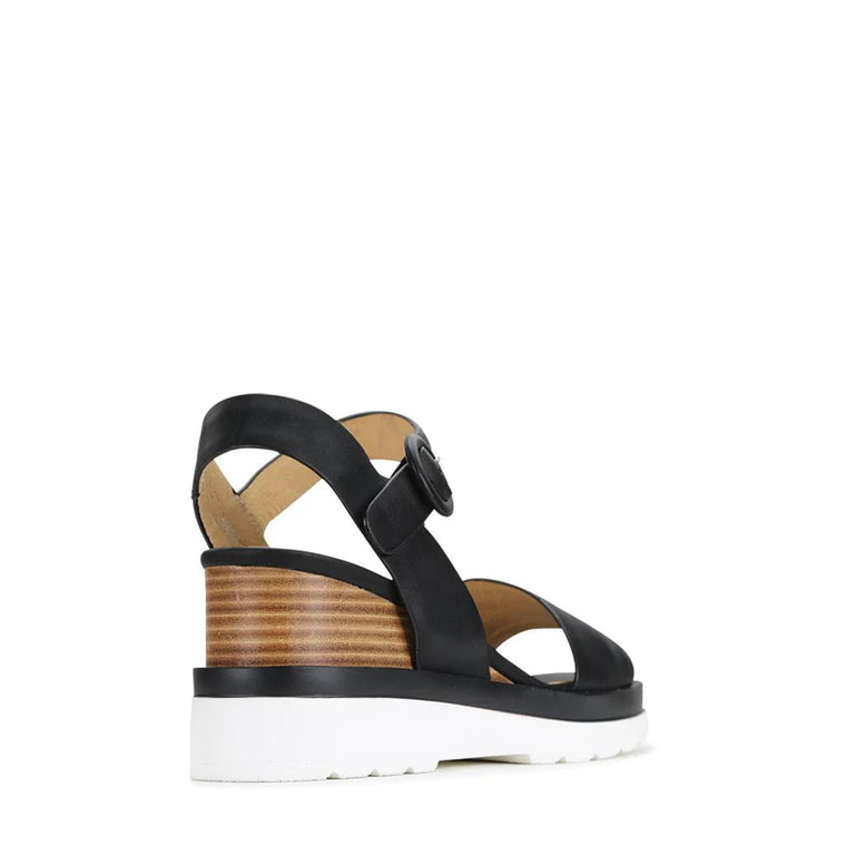 Jadon Leather Black Sandals