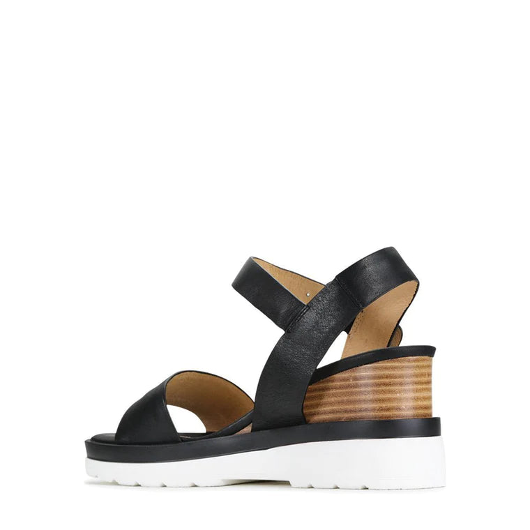 Jadon Leather Black Sandals
