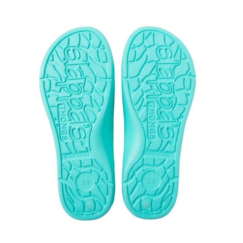 Slappas Thongs Seafoam