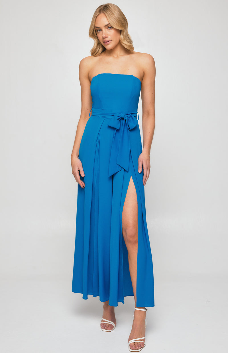 Gina Cobalt Jumpsuit