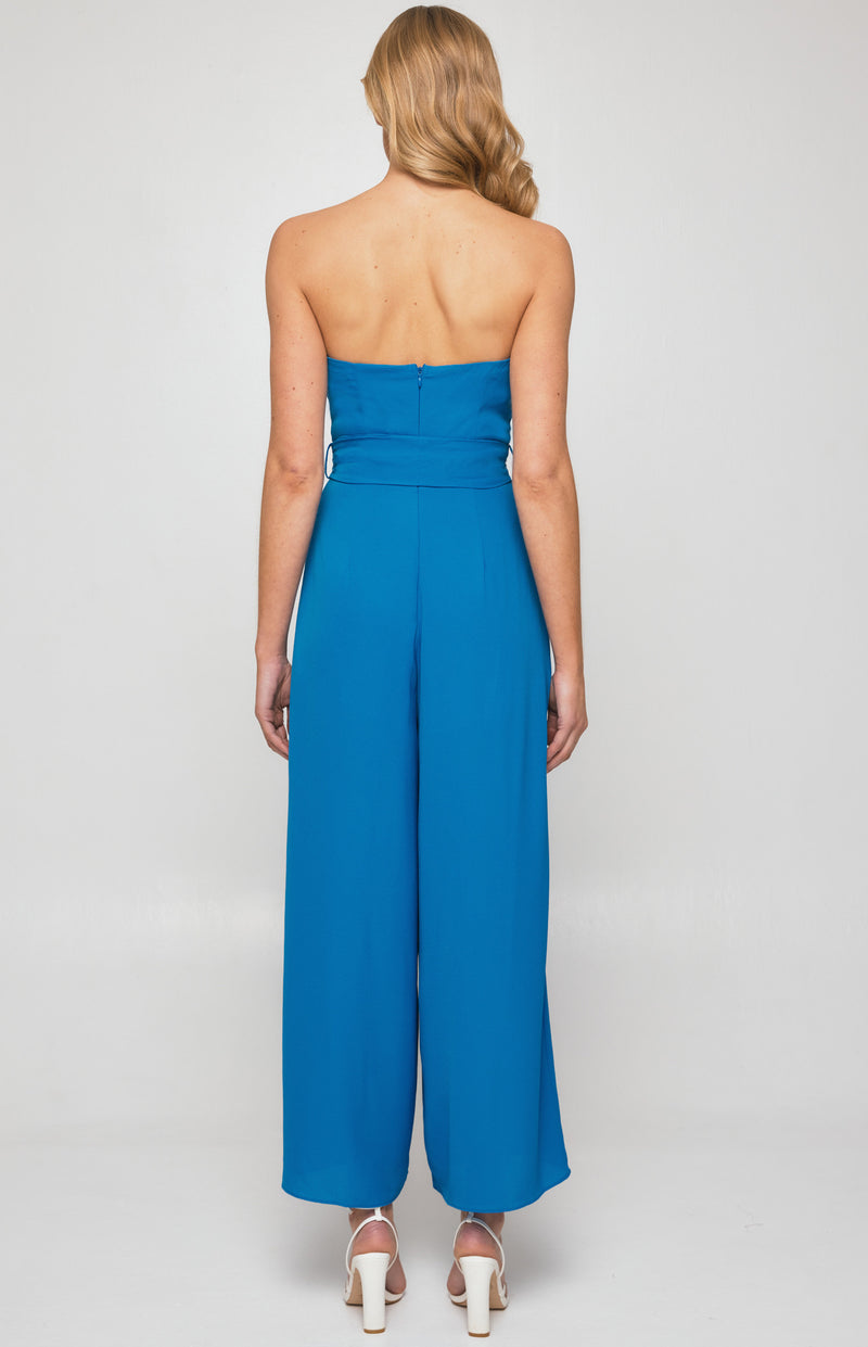 Gina Cobalt Jumpsuit